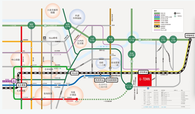 遠雄U-TOWN雲世代高樓景觀,新北市汐止區新台五路一段