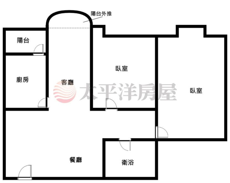 興安國宅2房,台北市中山區興安街