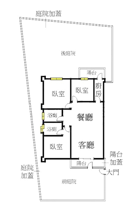 內湖一樓大庭院,台北市內湖區民權東路六段