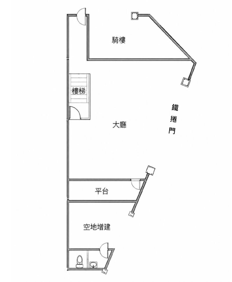 台北科大邊間店面,台北市中山區八德路二段